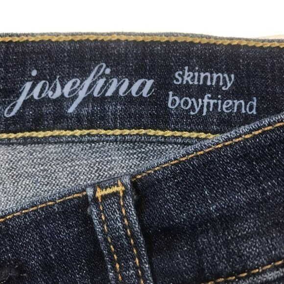 7 For All Mankind Josefina Skinny Boyfriend Jean Womans 25 - Picture 11 of 14